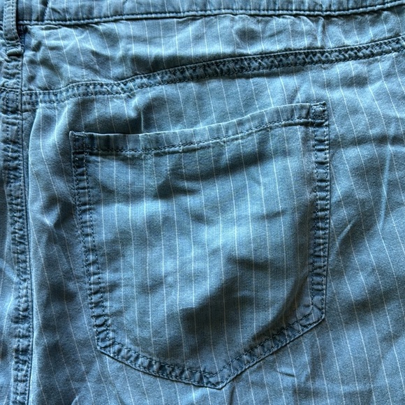 NYDJ NWT Teresa Wide Leg Summer Stripe Placket Pants - Picture 11 of 12